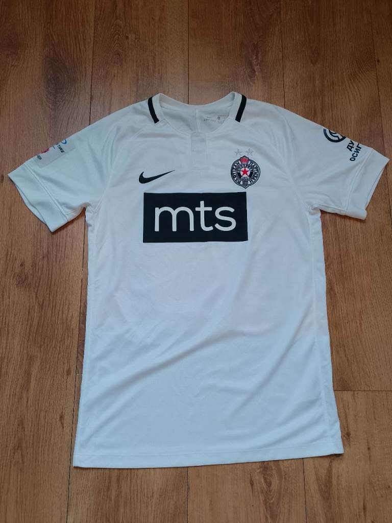 Match worn Partisan Belgrade Football Top
