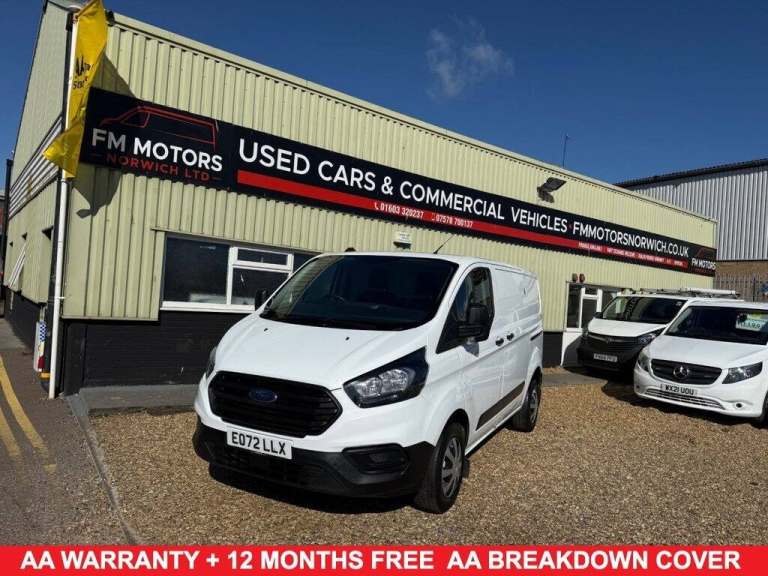 2022 72 FORD TRANSIT CUSTOM 2.0 280 ECOBLUE LEADER PANEL VAN 5DR DIESEL MANUAL L