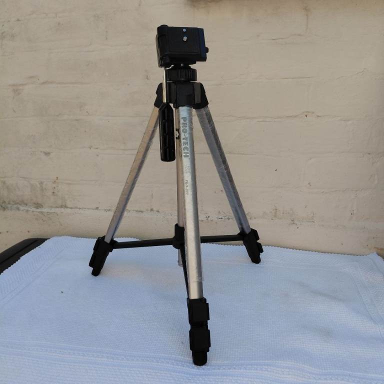 Pro-tech camera tripod - as new
