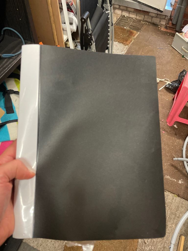 A4 plastic wallet folder