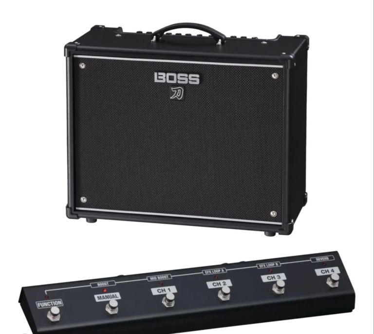 Boss Katana with Pedal Board