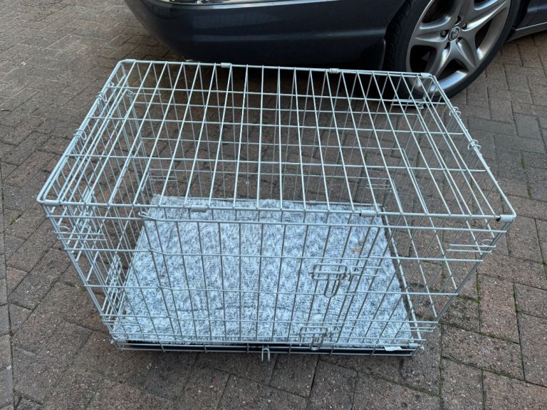 Small foldable dog crate 