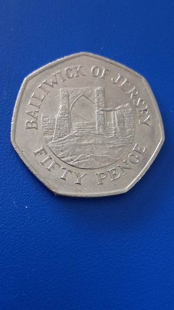 A 2006 Bailiwick of Jersey 50p Coin