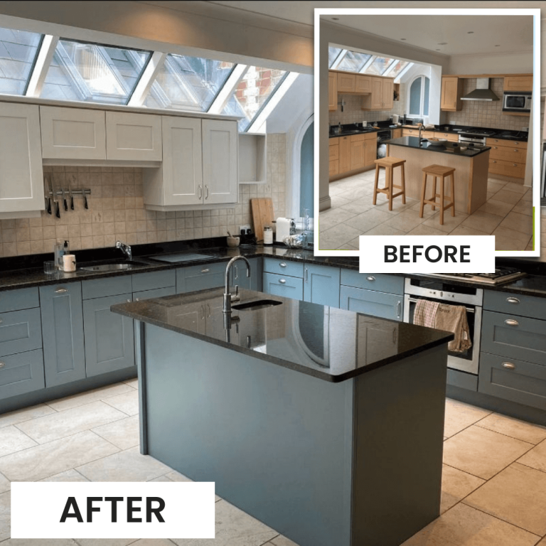 🎨 KITCHEN PAINT SPRAYING — REVITALISE YOUR KITCHEN WITHOUT REPLACING IT! 🏡