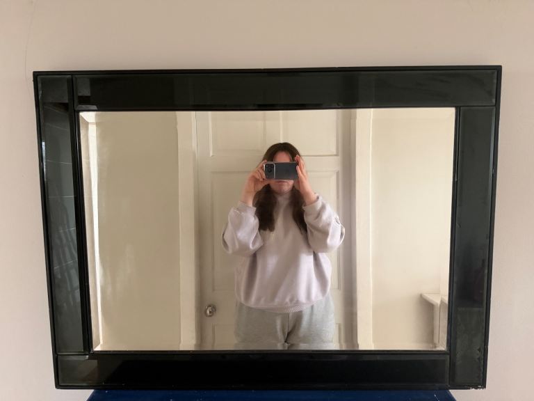 Black soho mirror