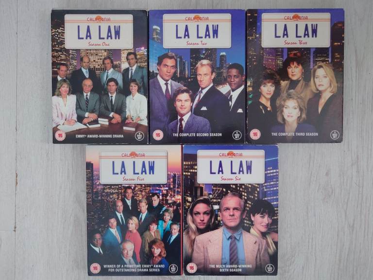 LA Law DVD Seasons 1, 2, 3, 5 & 6