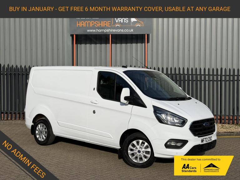 2022 Ford Transit Custom 2.0 300 EcoBlue Limited Panel Van 5dr Diesel Manual L1 H1 Euro 6 (s/s) (...