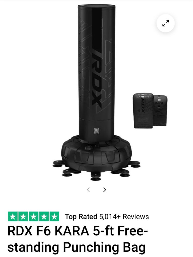 RDX F6 KARA 5ft Free-standing Punching Bag – New