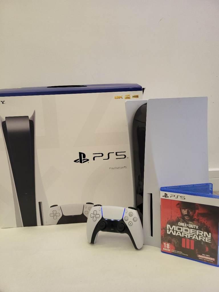 Ps5 disc with controller 