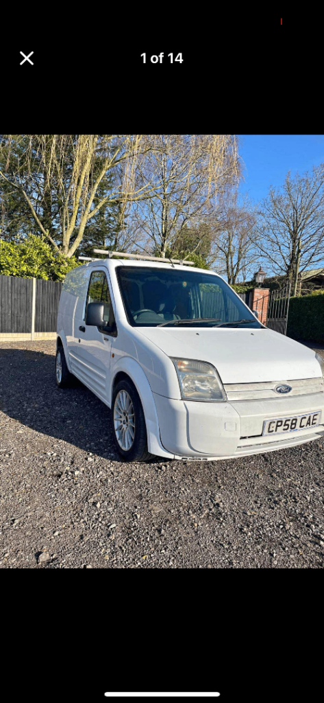 Ford, TRANSIT CONNECT, Panel Van, 2008, Manual, 1753 (cc)