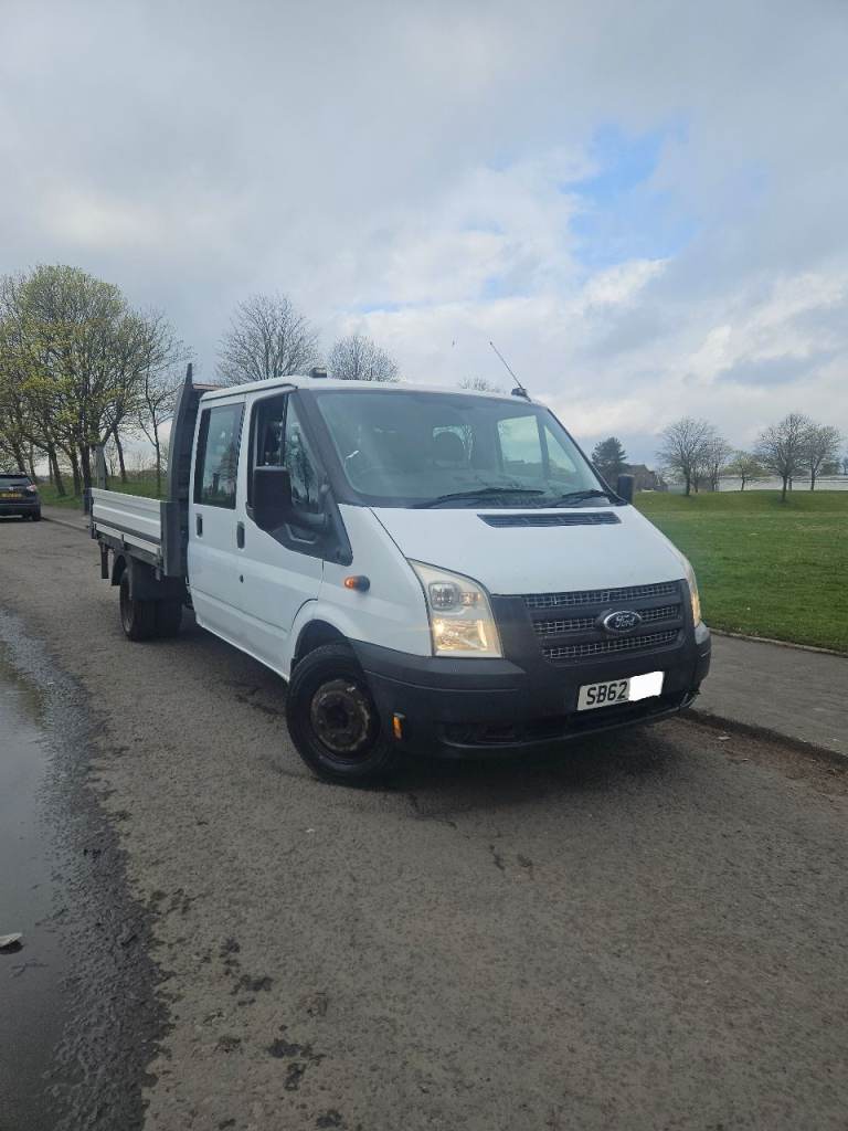 2013/ transit twin cab dropside tail lift 2.2 sim vivaro sprinter relay crafter master