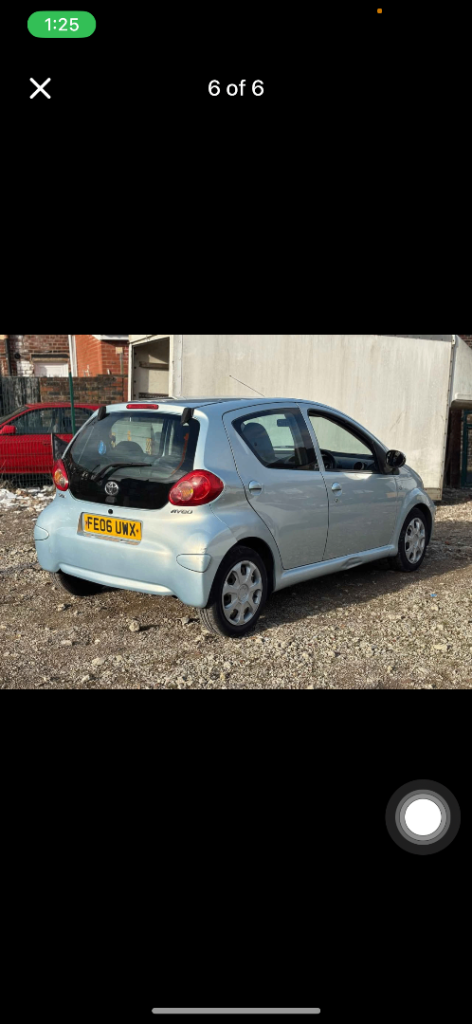 Toyota, AYGO, Hatchback, 2006, Manual, 998 (cc), 5 doors