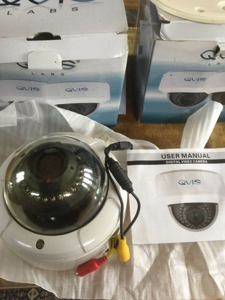 image for Dome cameras (x2) unused