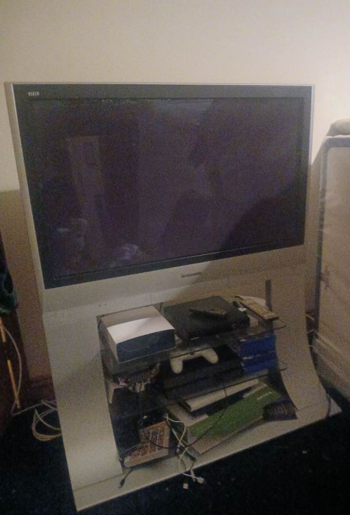 image for 37-inch, 720p HD Plasma TV and unit