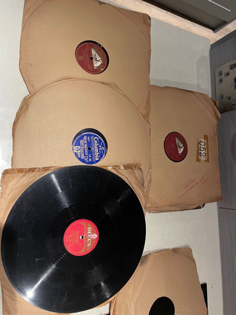 Job lot of 16 x large Grammophone records 