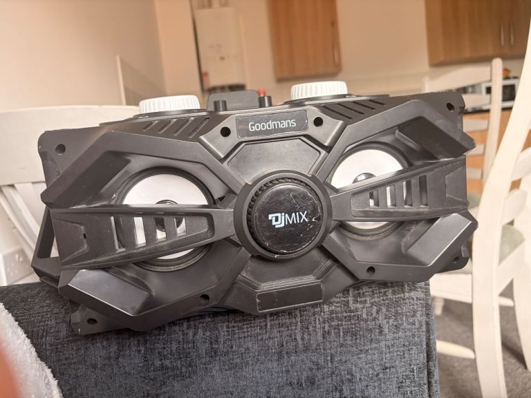 Goodmans DJ MIX Portable Speaker System – Good Condition