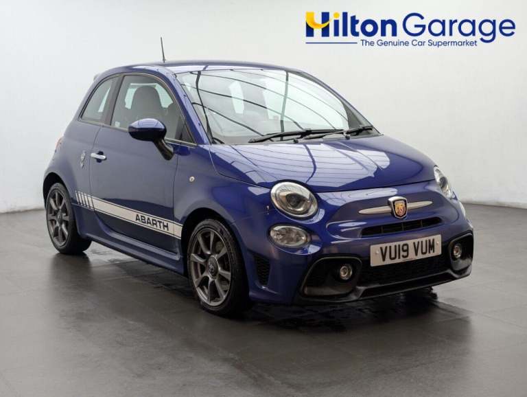 2019 Abarth 595 1.4 T-Jet 70th Hatchback 3dr Petrol Manual Euro 6 (145 ps) 16'' ALLOYS+BLUE HATCH...