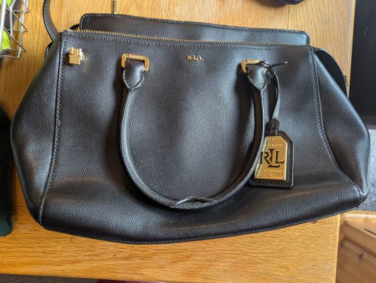 Ralph Lauren handbag with matching purse 