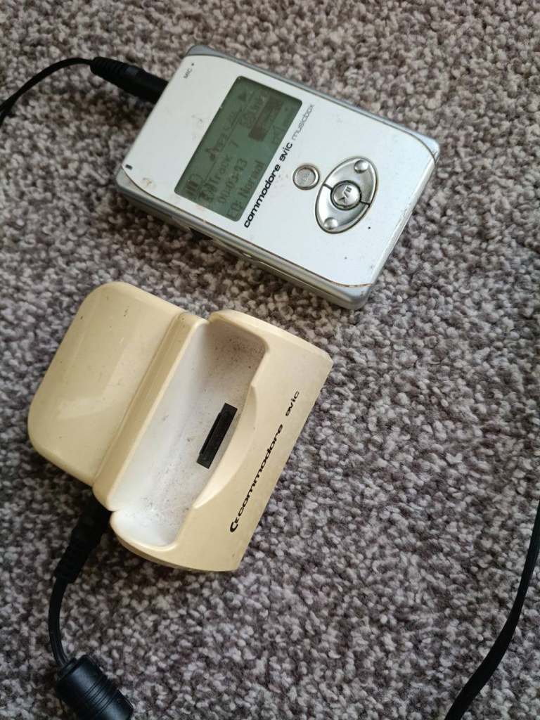 RARE Commodore eVIC 20GB MP3 Music Player – Original Dock & Charger & TESTED