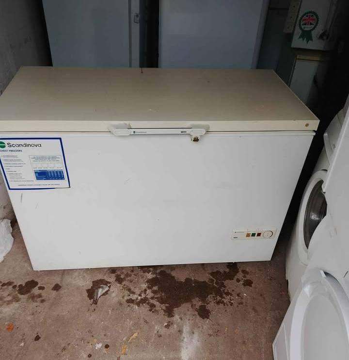 Scandinova Chest Freezer – Good Condition, White