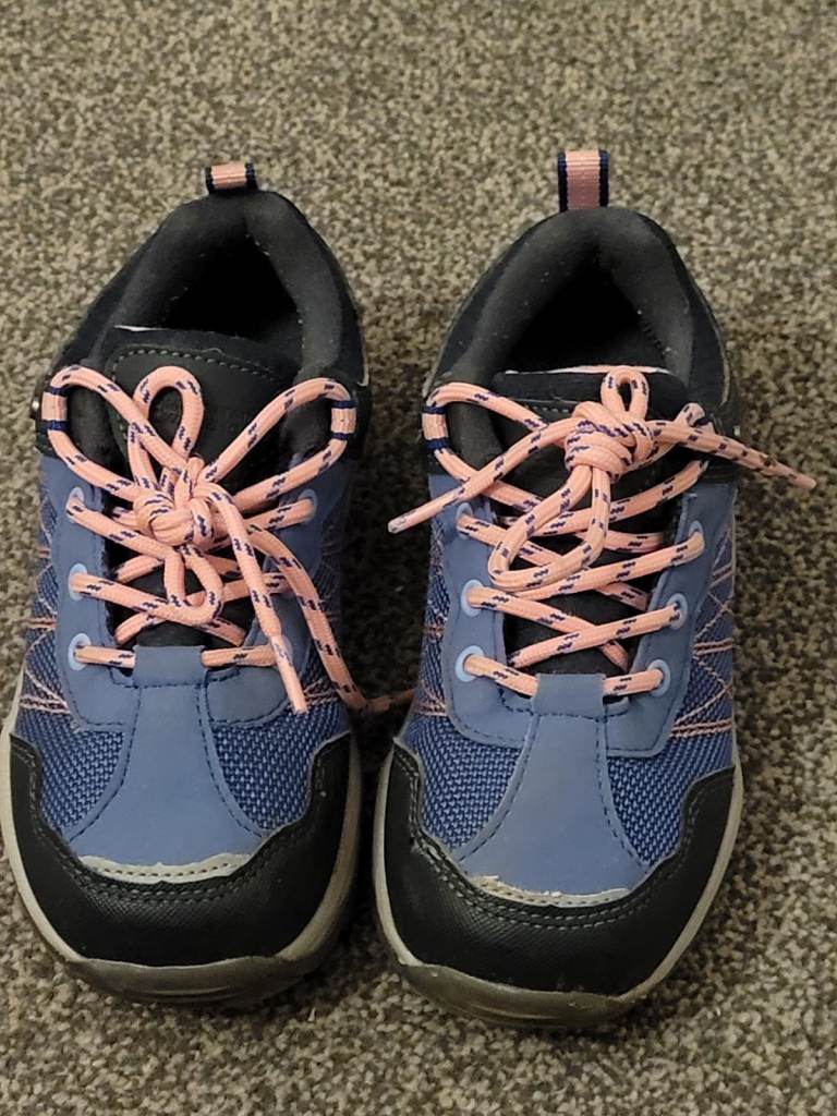 Mountain blue pink size 12 uk warehouse autumn winter girls shoes 