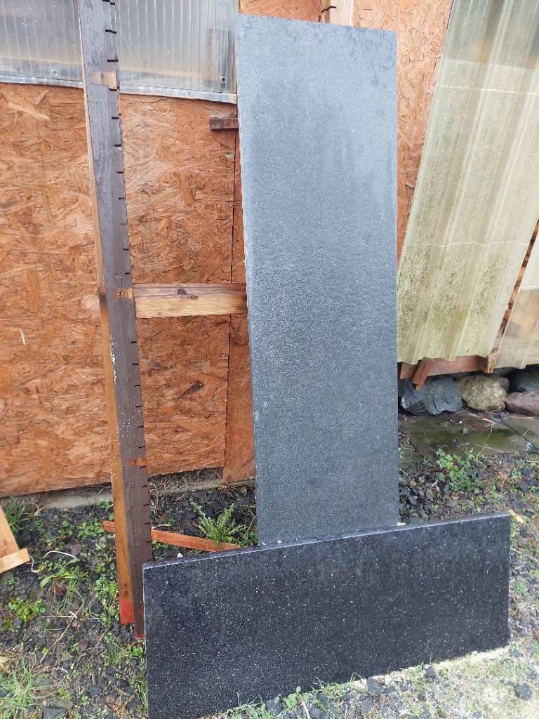 Granite worktop/fireplace base