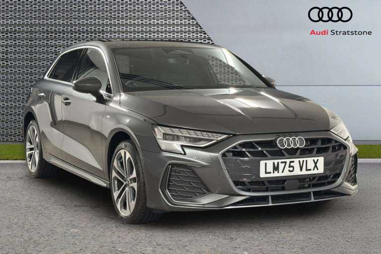 2025 Audi A3 40 TFSI e S Line 5dr S Tronic [Tech Pack] Hatchback Plug-In Hy Automatic