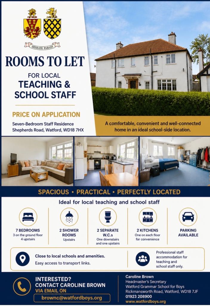 Rooms to rent in Watford 