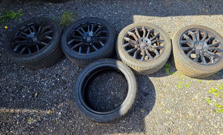 VW Crafter 20" Wolfrace Alloys & Tyes