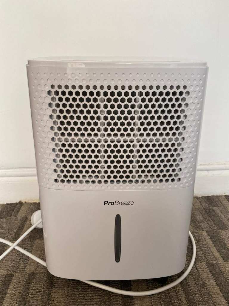 ProBreeze 12L Dehumidifier with Built-in Humidistat  - White
And a free ProBreeze 1000ml Dehumidifie