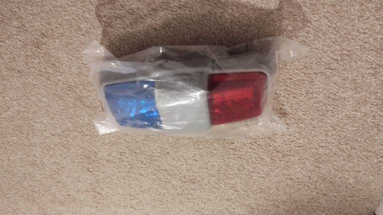 Lights for top of Little Tykes police car/car