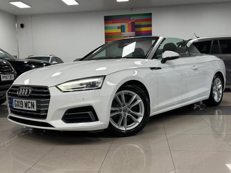 2019 19 AUDI A5 CABRIOLET 2.0 TFSI 40 SPORT CONVERTIBLE 2DR PETROL MANUAL EURO 6
