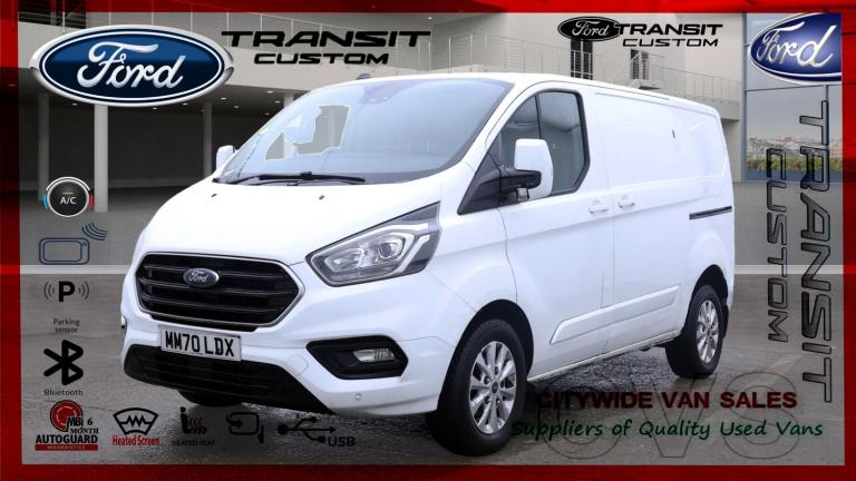 2021 Ford Transit Custom 2.0 EcoBlue 130ps Low Roof Limited Van PANEL VAN Diesel Manual