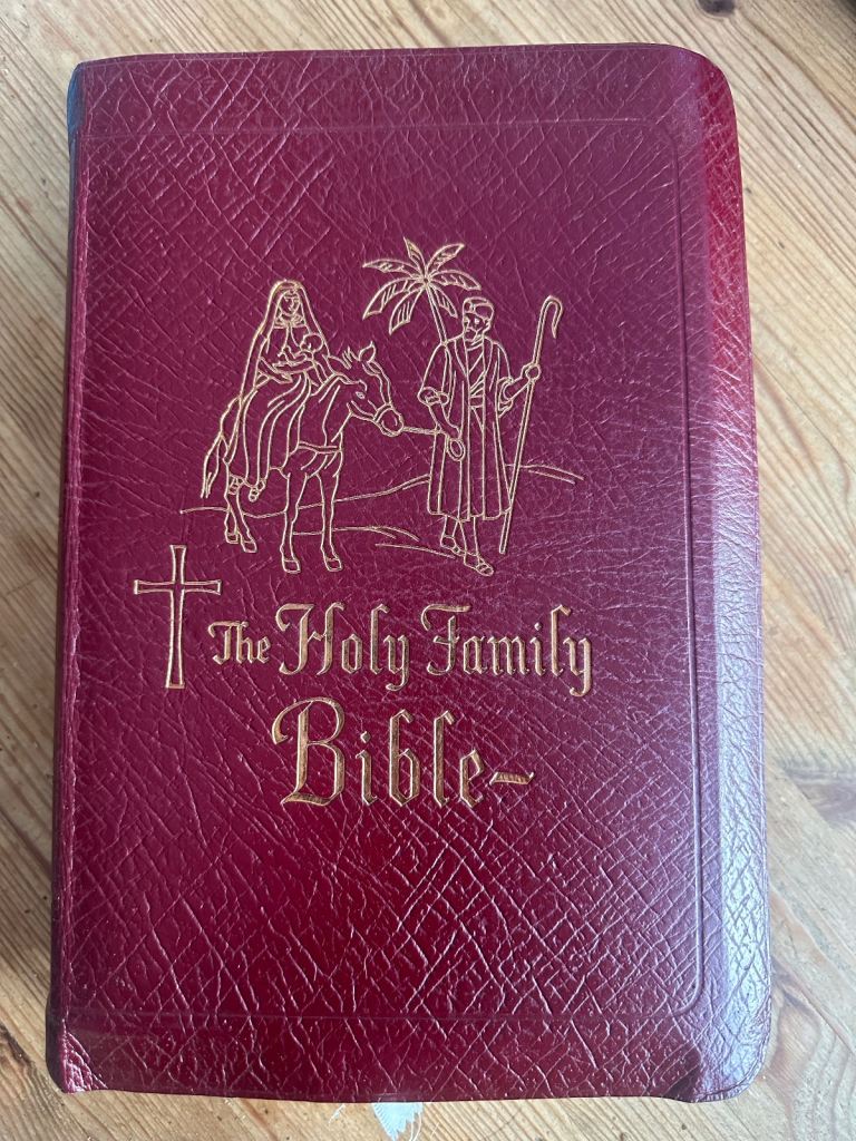 THE HOLY FAMILY BIBLE 1961 edited by John P. O’Connell