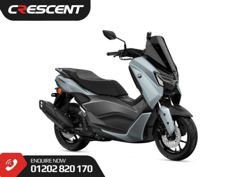 YAMAHA NMAX TECH MAX 125 2026 - CERAMIC GREY - COLOUR TFT DISPLAY - IN STOCK NOW