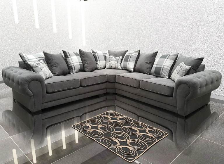 Luxury Verona Corner Sofa & 3-2 Sofa Set 👌 Premium Comfy Seating | 25% Off COD **