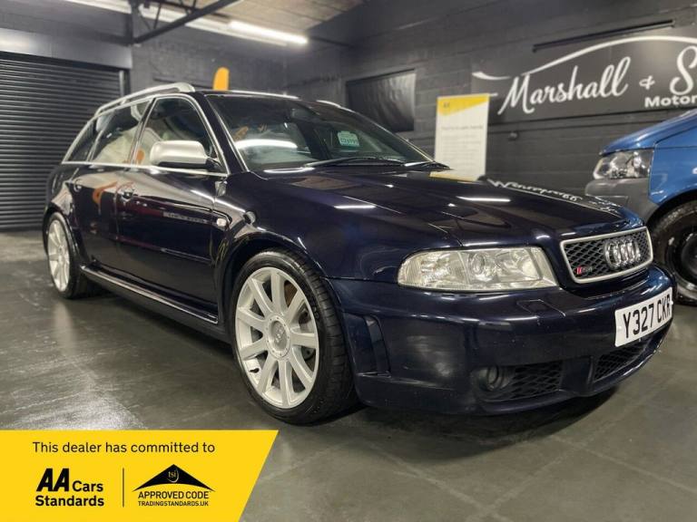 2001 Y AUDI RS4 AVANT 2.7 ESTATE 5DR PETROL MANUAL QUATTRO (288 G/KM, 380 BHP)