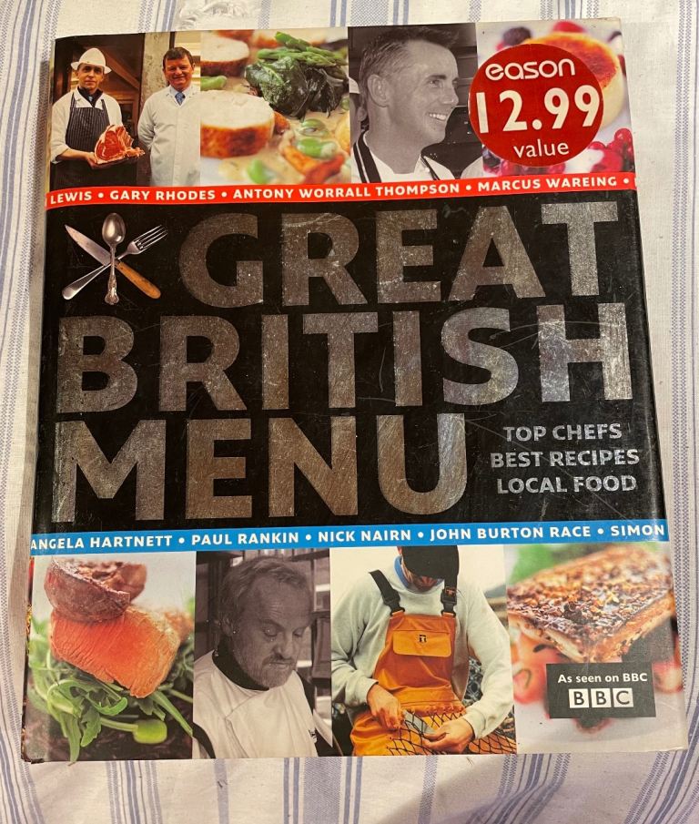 The great British menu cook book 