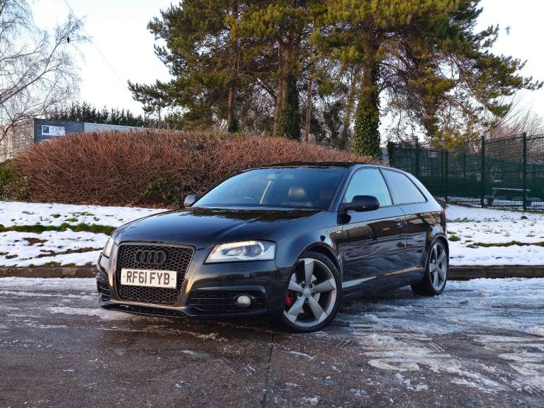 2012 AUDI A3 S LINE BLACK EDITION 2.0 TDI DSG + BARGAIN + LOW MILES