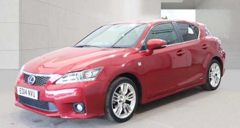 2014 Lexus CT 200h 1.8 F-Sport 5dr CVT Auto HATCHBACK PETROL/ELECTRIC Automatic