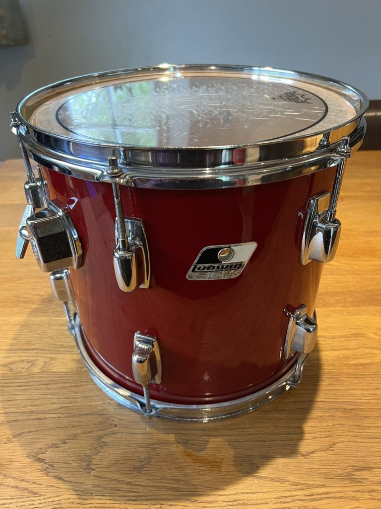 Ludwig Rocker 11 X 12” Tom Drum Red