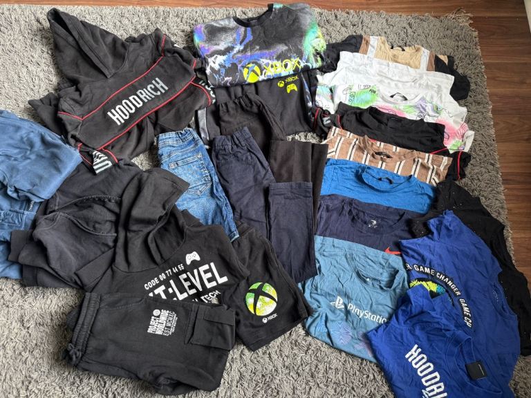 Boys Clothes Bundle - Hoodrich, Xbox, Playstation - Good Condition