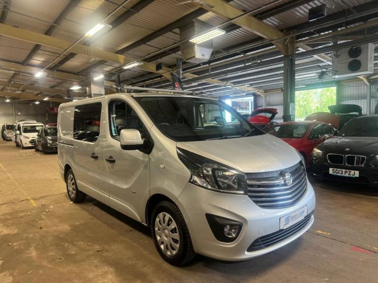 2016 Vauxhall Vivaro 2900 1.6CDTI BiTurbo 120PS eFLEX Sportive H1 D/Cab PANEL VAN DIESEL Manual