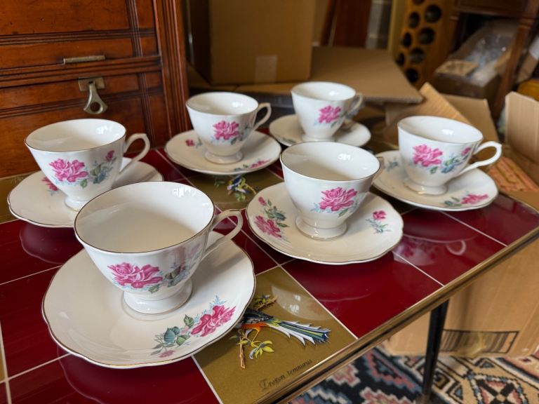 Floral Tea Set 