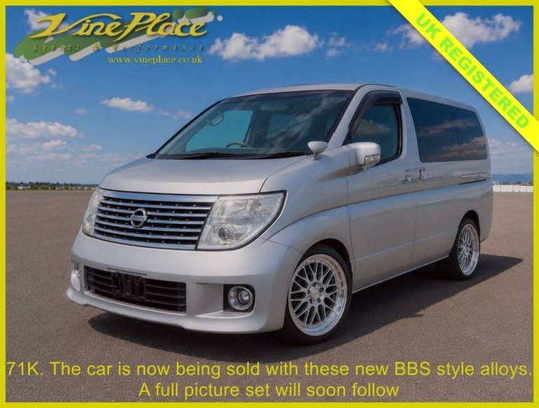 2007 Nissan Elgrand 3.5 XL, Twin Sunroof,Electric Curtains, 7 Seats, Auto MPV Petrol Automatic