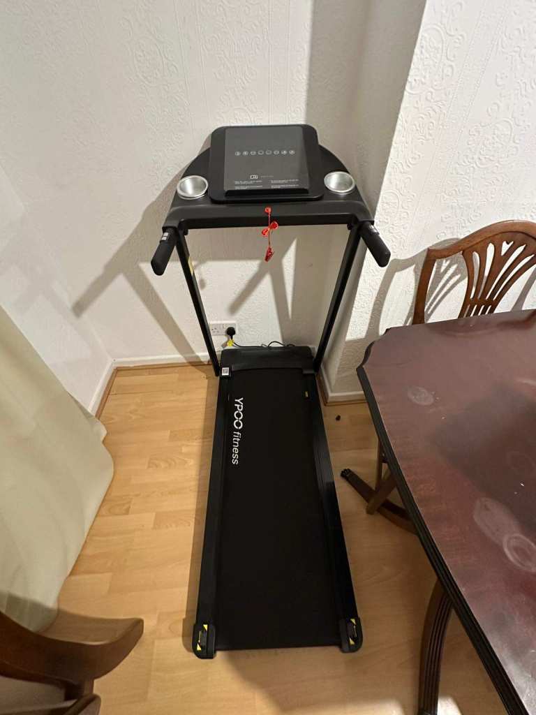 YPOO Fitness Treadmill – Good Condition, Black