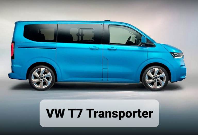 VW Transporter T7, alloys + Michelin tyres