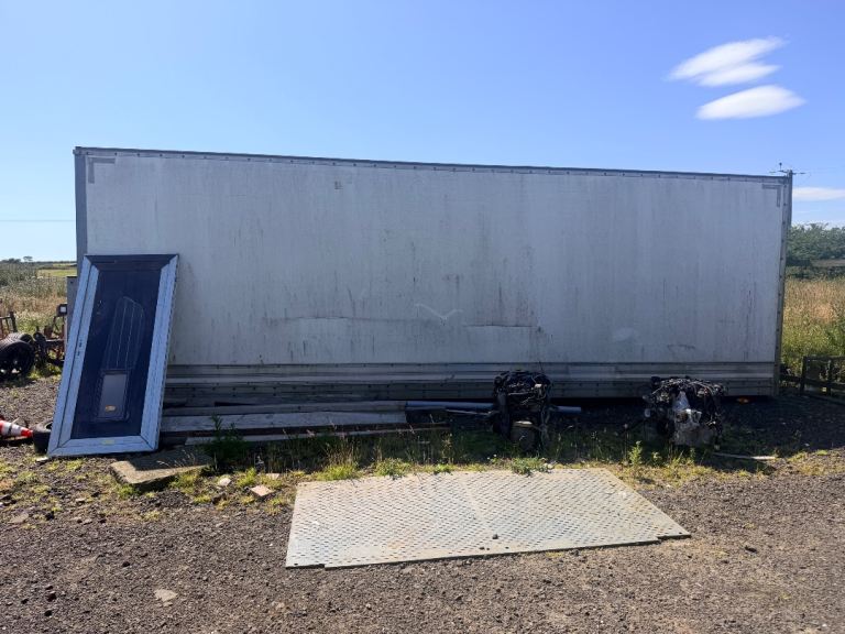Large Metal Storage Container / Trailer Body – Fair Condition