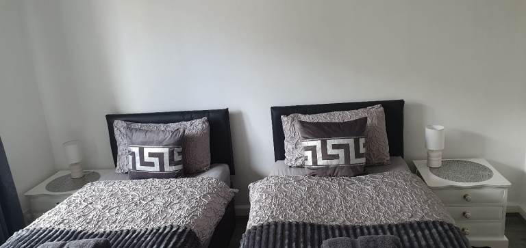 Two single mattresses