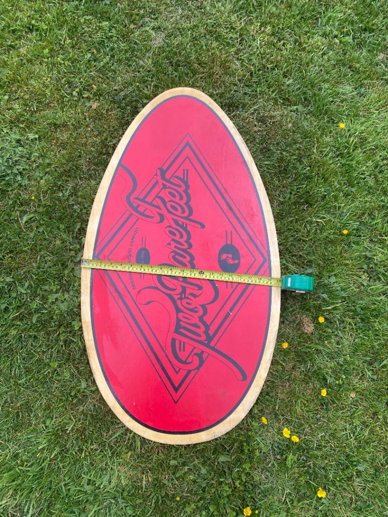 Wooden bodyboard